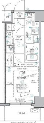 ディアレイシャス泉の間取り画像