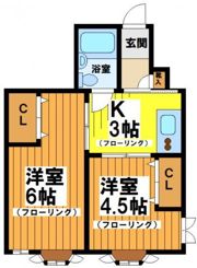 ラポルタイズミの間取り画像