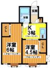 ラポルタイズミの間取り画像