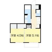 サニーハイツミキ A棟の間取り画像