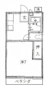 サンビレッジ岩田の間取り画像