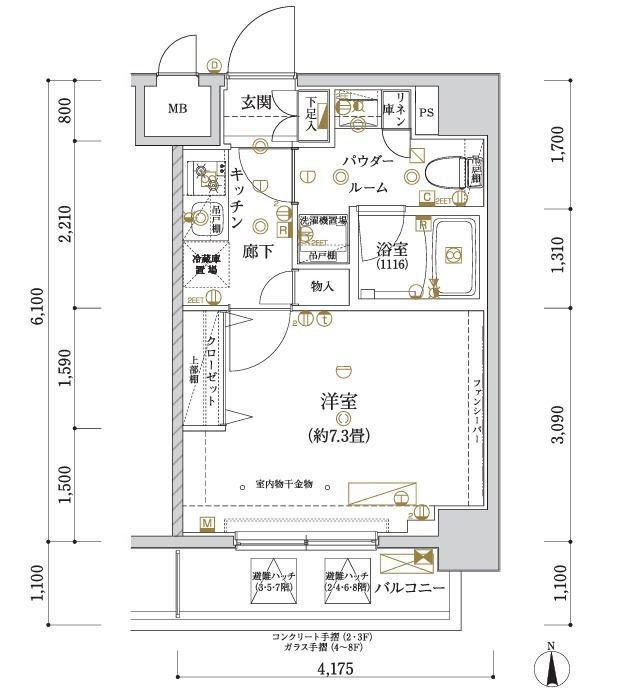 間取図