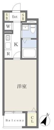 ロイヤルナカダの間取り画像