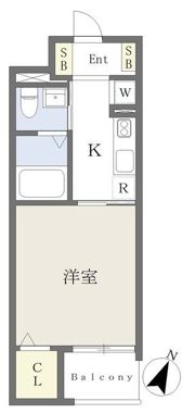 ロイヤルナカダの間取り画像