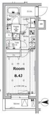 メイクスデザイン学習院下の間取り画像