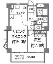 フレール早稲田の間取り画像