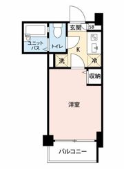プロシード目黒青葉台の間取り画像