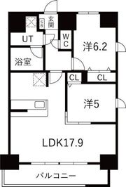 トレヴィ高岳の間取り画像