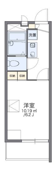 レオパレス浅香山の間取り画像