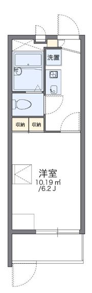 レオパレスmio postoの間取り画像