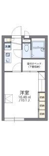 レオパレスショコラⅡの間取り画像