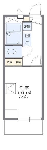 レオパレス花水木二番館の間取り画像