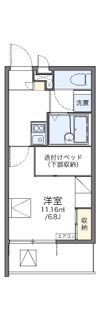 レオパレス寺地の間取り画像
