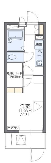 レオパレス向陵西の間取り画像