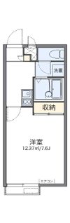 レオパレス北三国丘の間取り画像