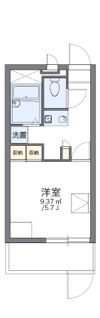 レオパレス七道の間取り画像