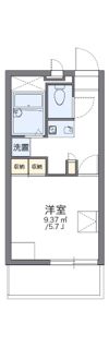 レオパレス七道の間取り画像