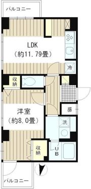 COLORS GARDENの間取り画像