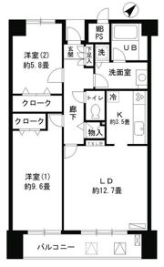 アステリオン松濤の間取り画像