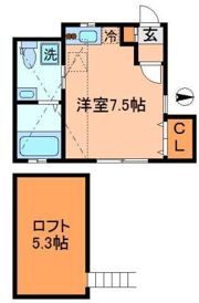 コシェット目黒の間取り画像