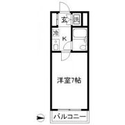 グローリア初穂高田馬場の間取り画像