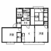 シヤンボール角谷Ⅱの間取り画像