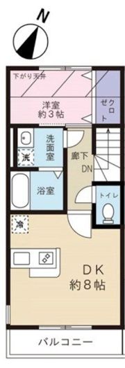 ベルクハイム松原の間取り画像