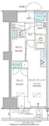 パークアクシス品川天王洲アイルの間取り画像