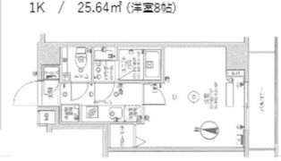 スカイコートパレス三ノ輪の間取り画像
