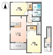 トゥルーグレイスⅠの間取り画像