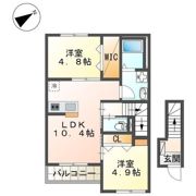 アンジュの間取り画像
