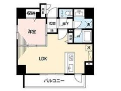 ・LUNIQ日本橋の間取り画像