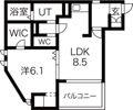フラット大須の間取り画像