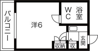 フィールドシティ新栄第1の間取り画像
