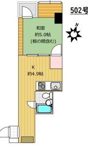 GSハイム御茶ノ水の間取り画像
