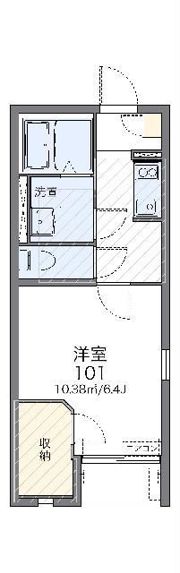 レオネクストモトウイング3の間取り画像