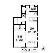 サニー平町の間取り画像