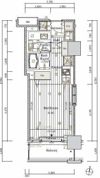 新宿区北新宿3丁目 貸マンションの間取り画像