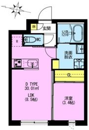 ADORE URBAN大森町の間取り画像