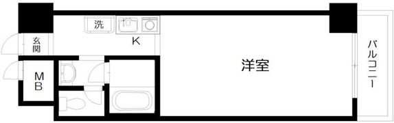 日神プラザ中目黒の間取り画像