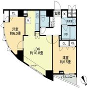 クロスレジデンス蒲田の間取り画像