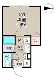 ASCOT蒲田の間取り画像
