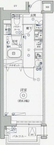 アルテシモベラの間取り画像