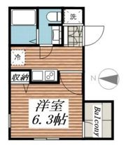 グランヒルレジデンス目黒大橋の間取り画像