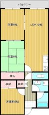 パストラル羽衣の間取り画像