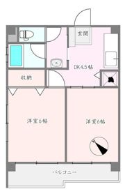 鈴音ビル南大塚台マンションの間取り画像