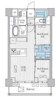 Terra蚕糸の森の間取り画像
