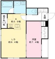 メゾンフォレスト成田東の間取り画像