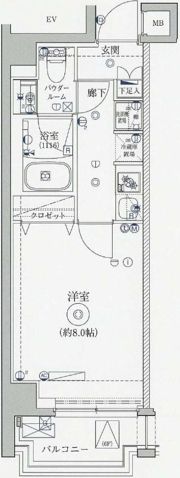 アルテシモベラの間取り画像