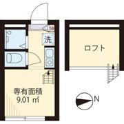 フィリップ東中野の間取り画像
